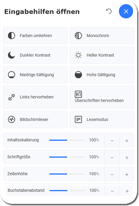 Bedienungshilfe Bedienungshilfe